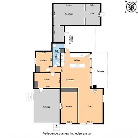 Well-located In Ristinge Langeland Casa de Férias *